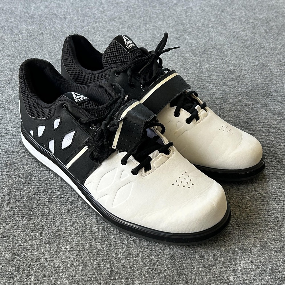 Reebok Shoes Men 13.5 Lifting CrossFit Weightlifting Trainer Gym Black EU 4